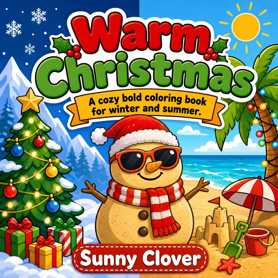 Cover of Warm Christmas by Sunny Clover